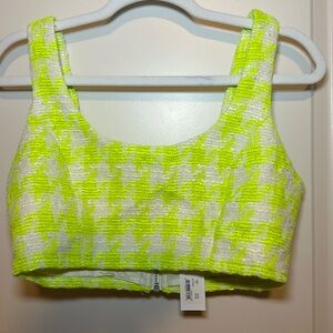 Steve Madden Lime Green crop